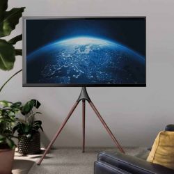 Supporto da Pavimento per TV Piatte o Curve da 45'' a 65'' Guarnieri 397
