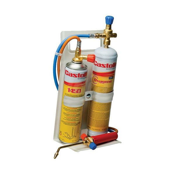 Kit Cannello Bombole Ossigeno E Gas Pro Per Saldatura 3000 C Cast Kit Cannello Bombole Ossigeno E Gas Pro Per Saldatura 3000 C Cast
