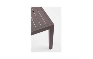 Tavolo da Giardino Rettangolare Allungabile Bizzotto Hilde 160-240X90X75CM in Alluminio Colore Coffee - 0662981
